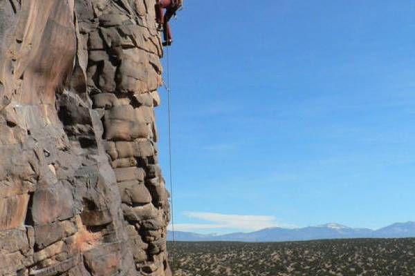 rock climbing