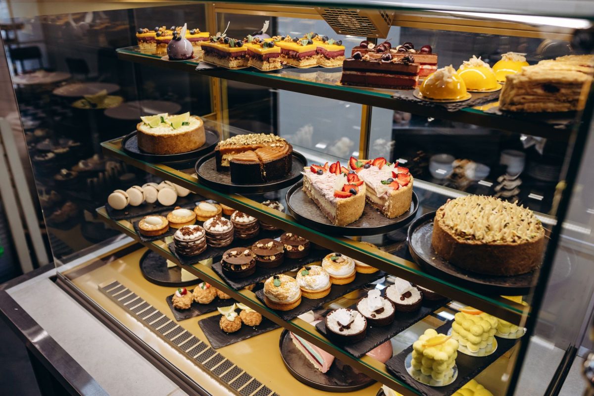 delicious baked goods and desserts at bakery